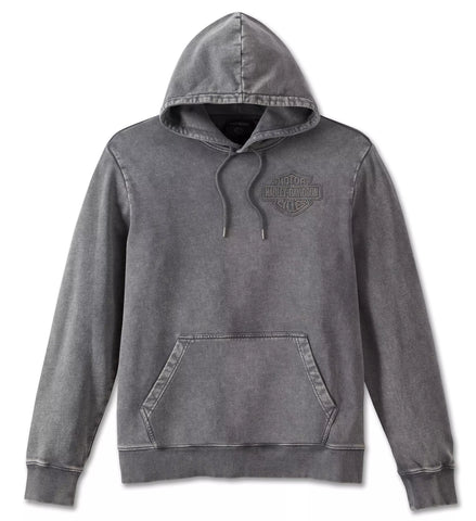 hoodie knit dark grey