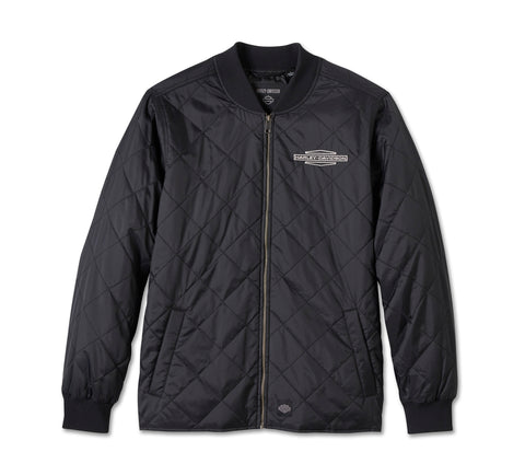 JACKET-WOVEN,BLACK